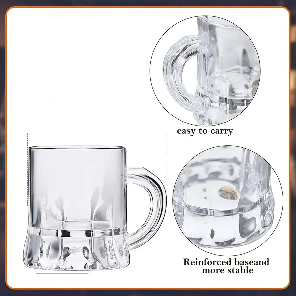 Oktoberfest Mini-Bierkrüge Set, Shotgläser 30ml