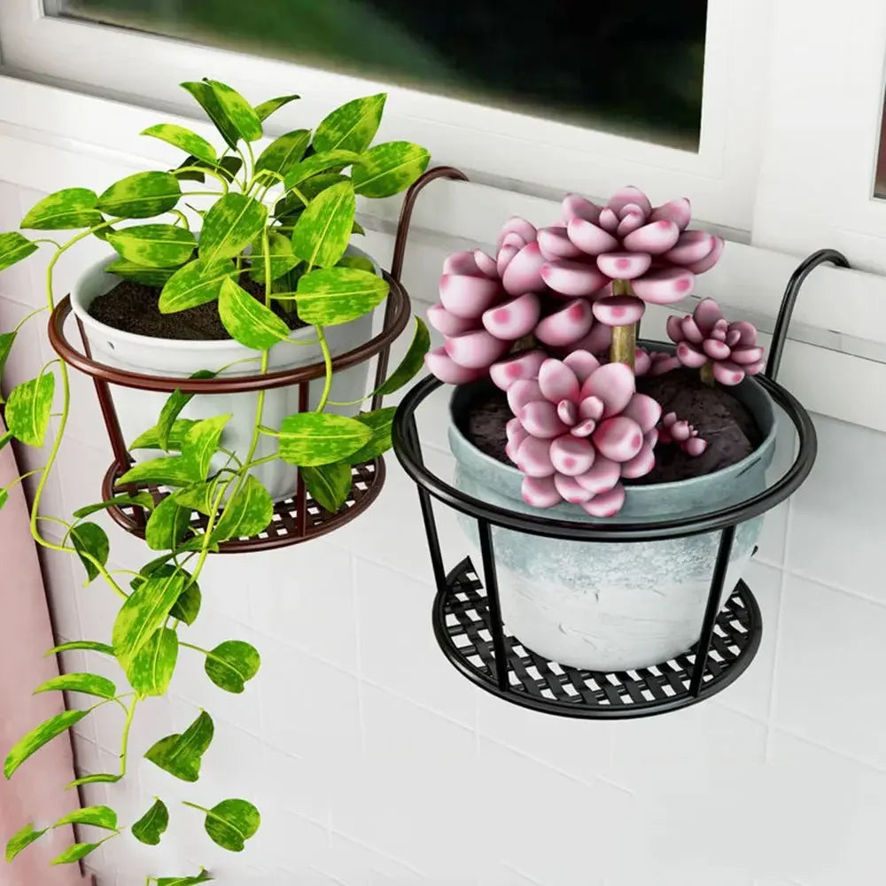 PlantBasket – Hängender Fensterpflanzenkorb, 2er Set