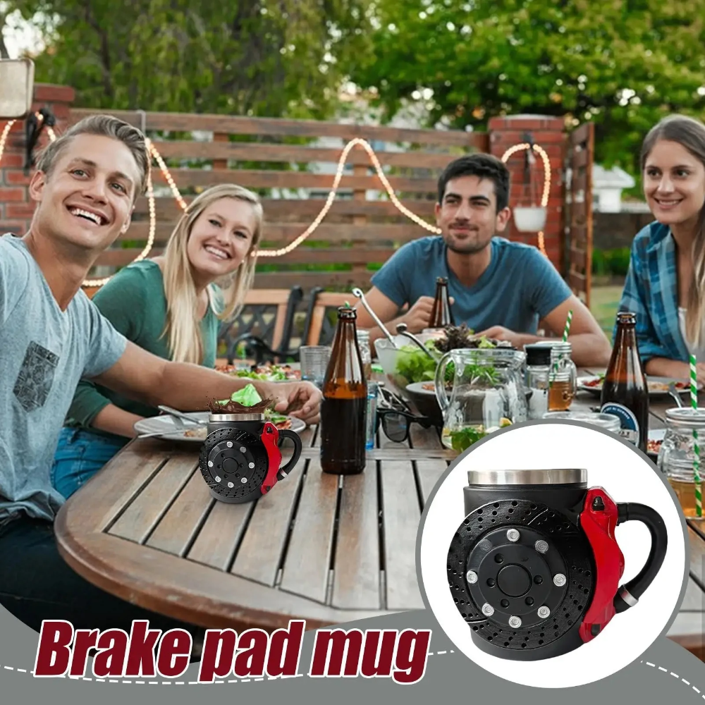 BrakeMug Kaffeetasse Im Rennsport-Design Für Autoliebhaber
