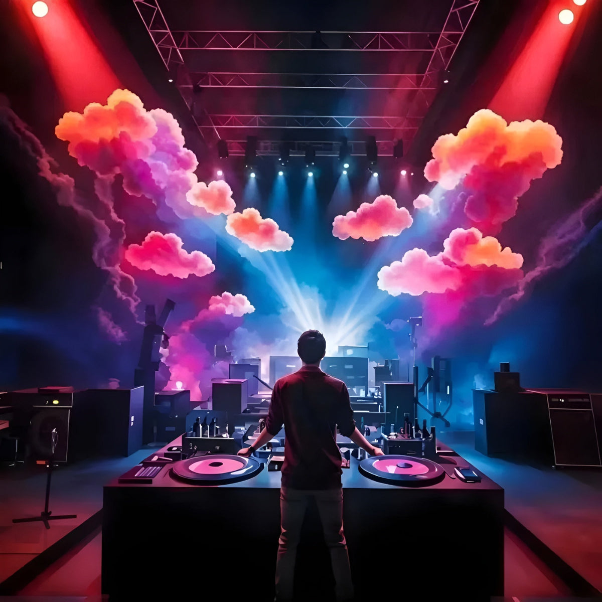 CloudLight LED-Lichterkette Mehrfarbig, Ambiente-Beleuchtung USB