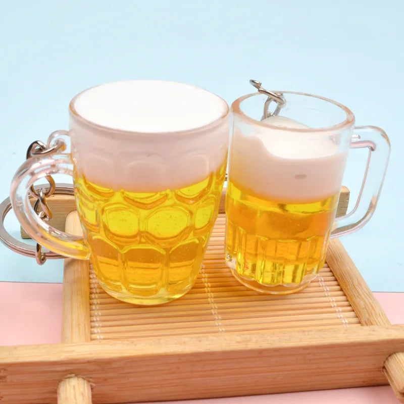 Oktoberfest Bierglas Schlüsselanhänger, ProstGlück