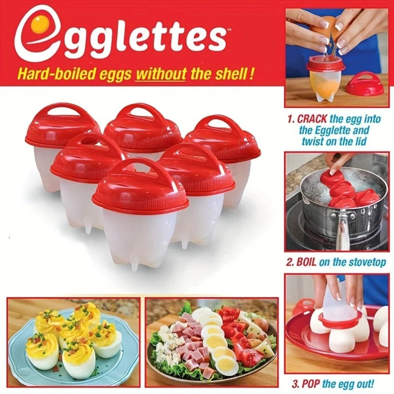 EggPoacher Silikon-Eierform Set Wiederverwendbar