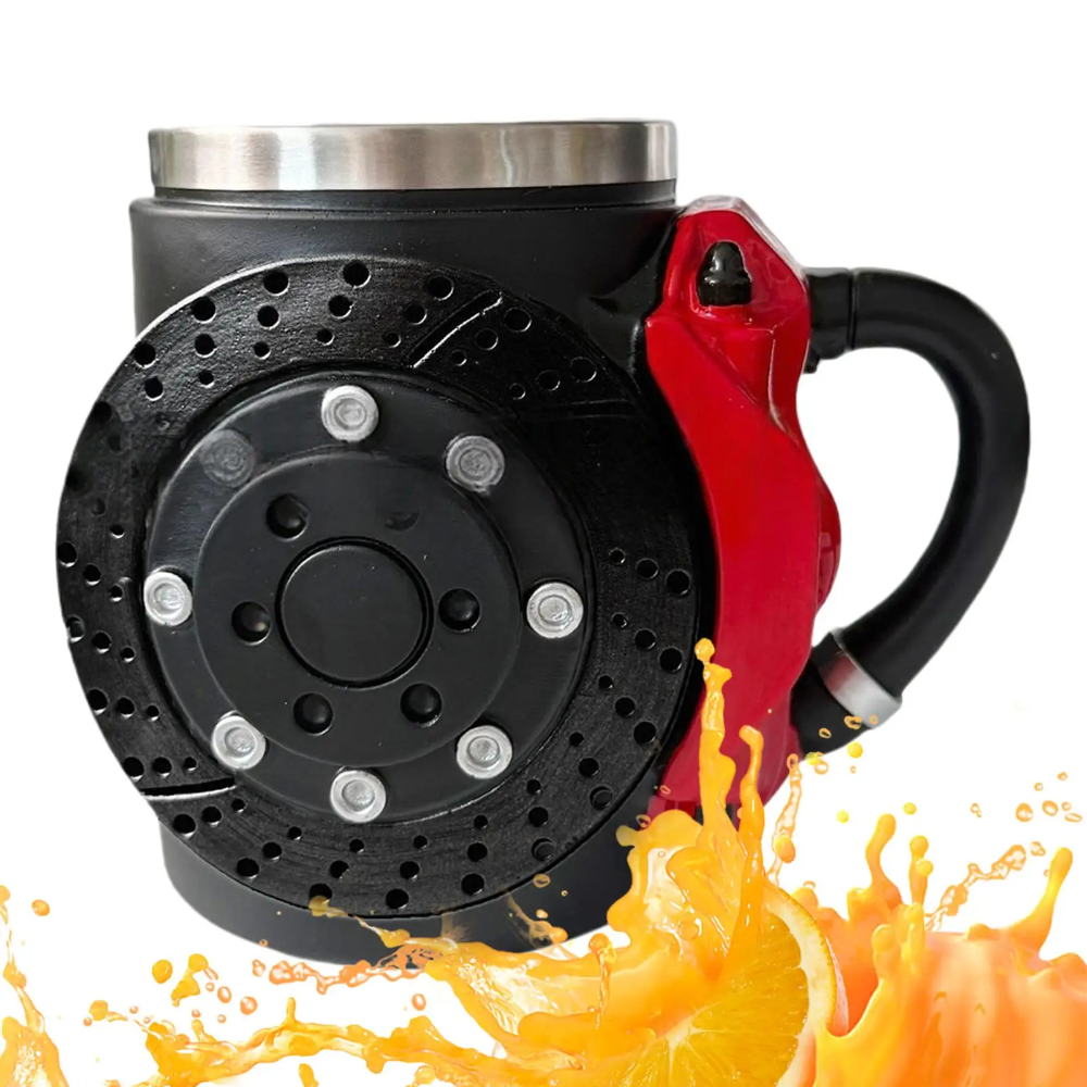BrakeMug Kaffeetasse Im Rennsport-Design Für Autoliebhaber