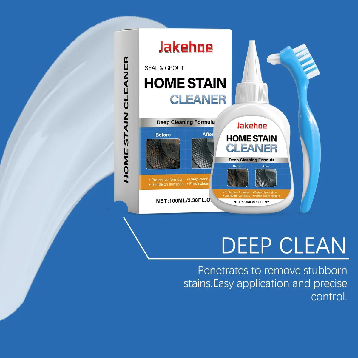 StainSolution Fleckentferner mit Schrubber