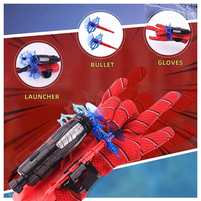 WebShooter – Rollenspiel-Spielzeug mit Saugnapf-Darts