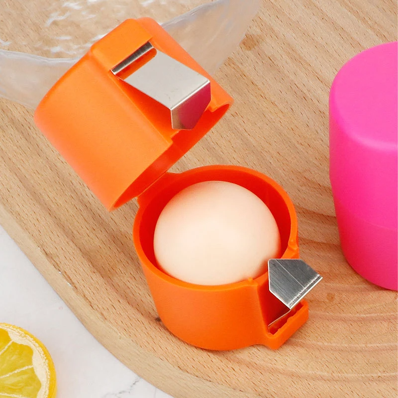 EggSeparator, Anwendung Eierknacken