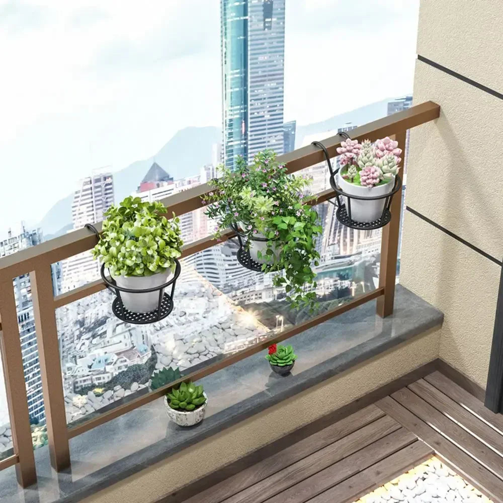 PlantBasket – Hängender Fensterpflanzenkorb, 2er Set