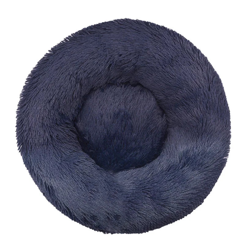 FurryBed Haustierbett Rund, Beruhigend und Waschbar