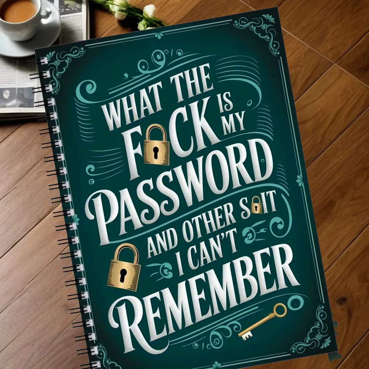 PasswordKeeper Passwortbuch Mit Diskretem Design