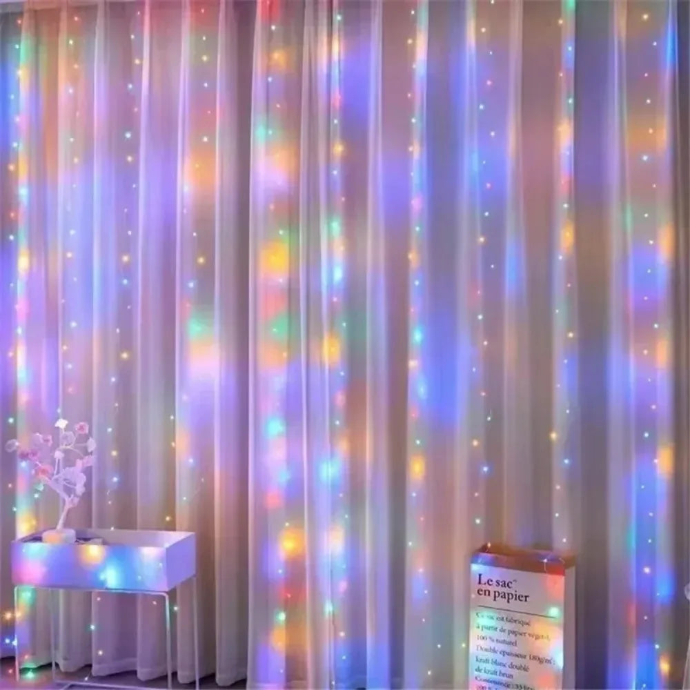 CurtainLights – LED-Lichtervorhang für gemütliche Beleuchtung