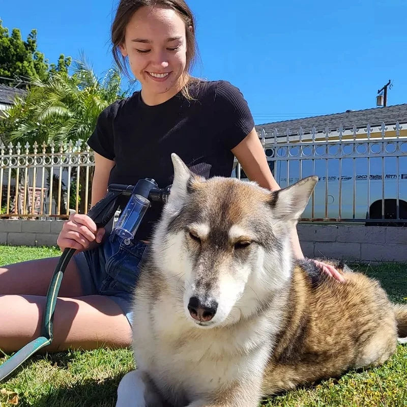 PetShower – Multifunktionale Tierdusche mit Shampoo-Spender