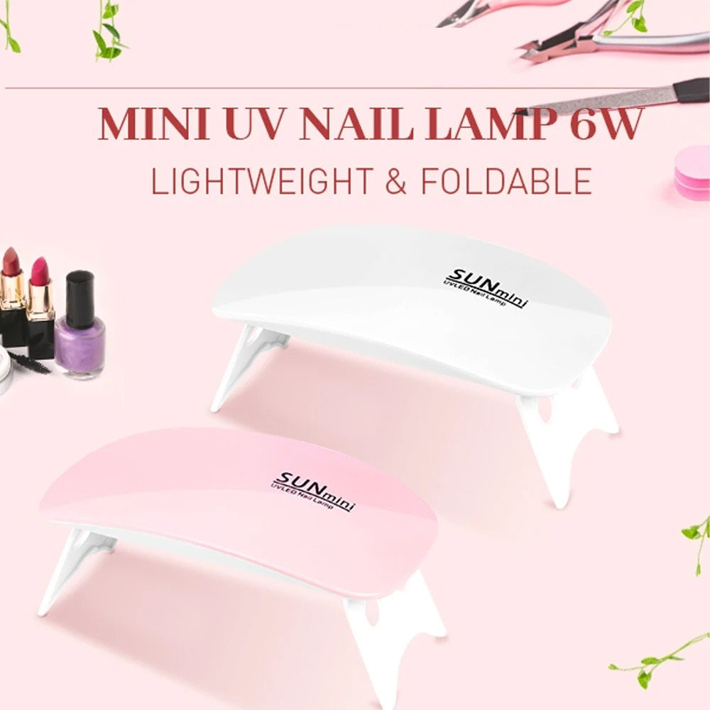 UVLamp Tragbare LED-UV-Nagellampe Für Gel-Nagellack
