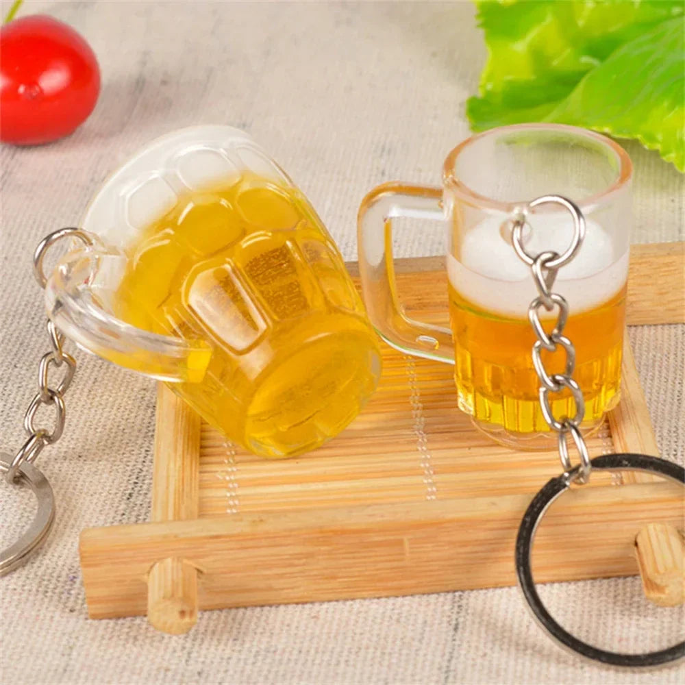 Oktoberfest Bierglas Schlüsselanhänger, ProstGlück