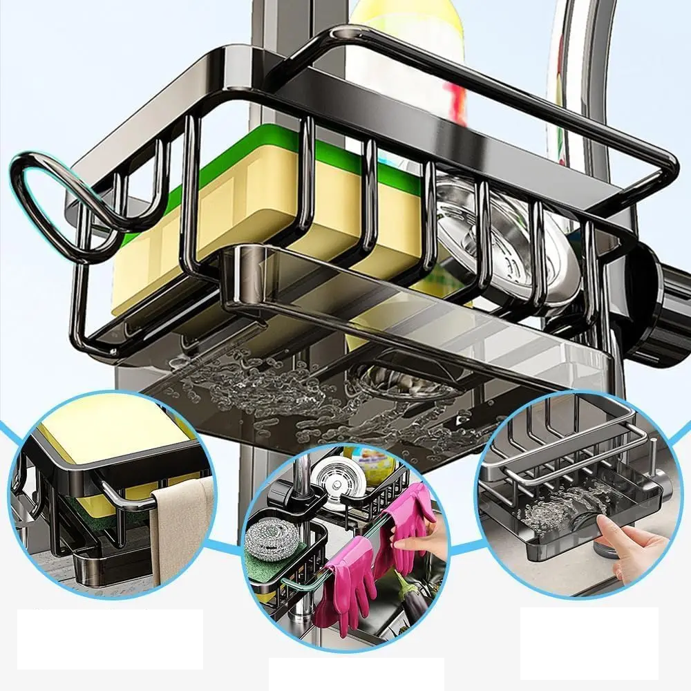 DrainShelf – Platzsparender Spülbecken-Organizer