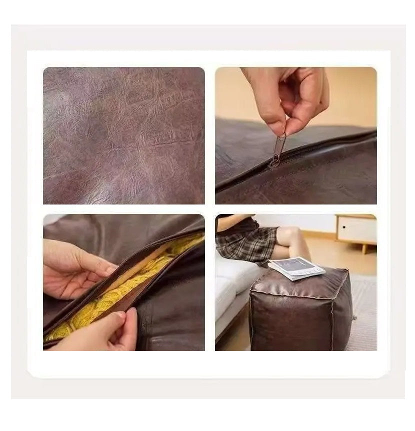 PillowBag – Multifunktionale Aufbewahrungstasche und Sitzpouf