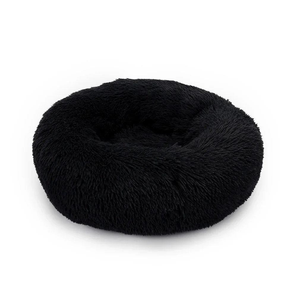 FurryBed Haustierbett Rund, Beruhigend und Waschbar