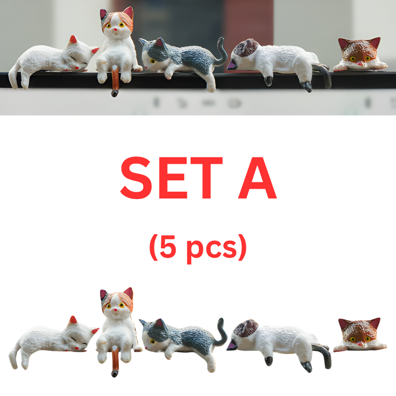 DeskFigurines – Minimalistische Katzenfiguren fürs Büro