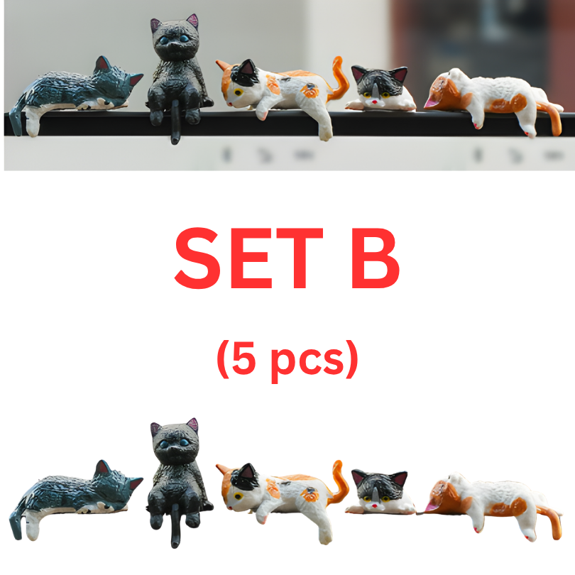 DeskFigurines – Minimalist Cat Figurines for the Office