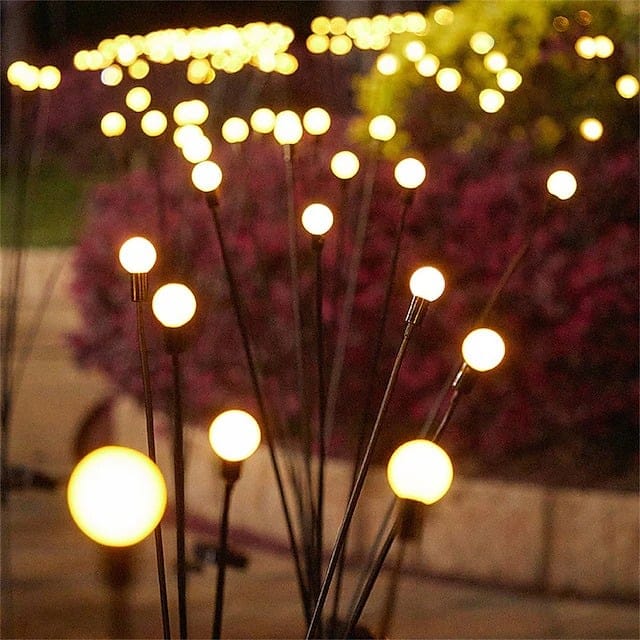 FireFlies – Solarbetriebene Glühwürmchen-Gartenleuchte, Wasserdicht