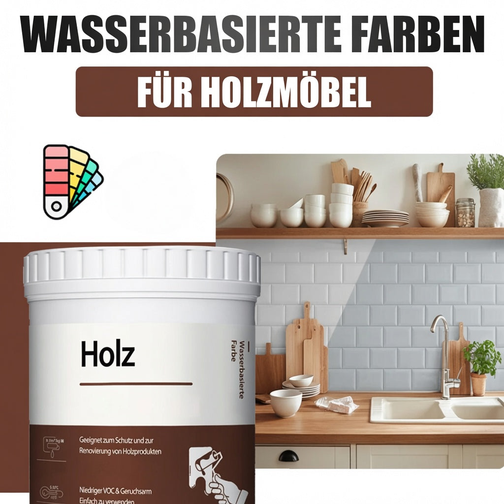 FurnitureRepair Möbel Reparaturfarbe auf Wasserbasis für Holz