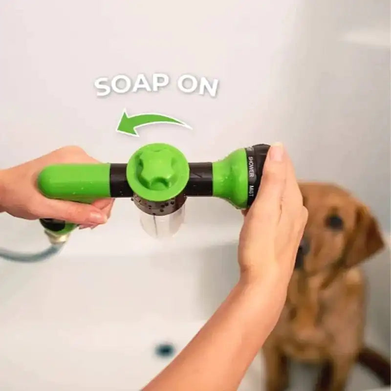 PetShower – Multifunktionale Tierdusche mit Shampoo-Spender