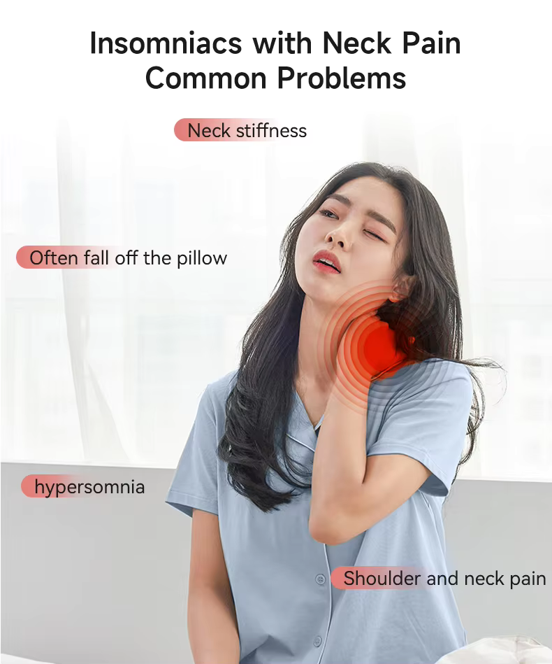 CurvePillow Ergonomisches Nackenstützkissen, Atmungsaktiv