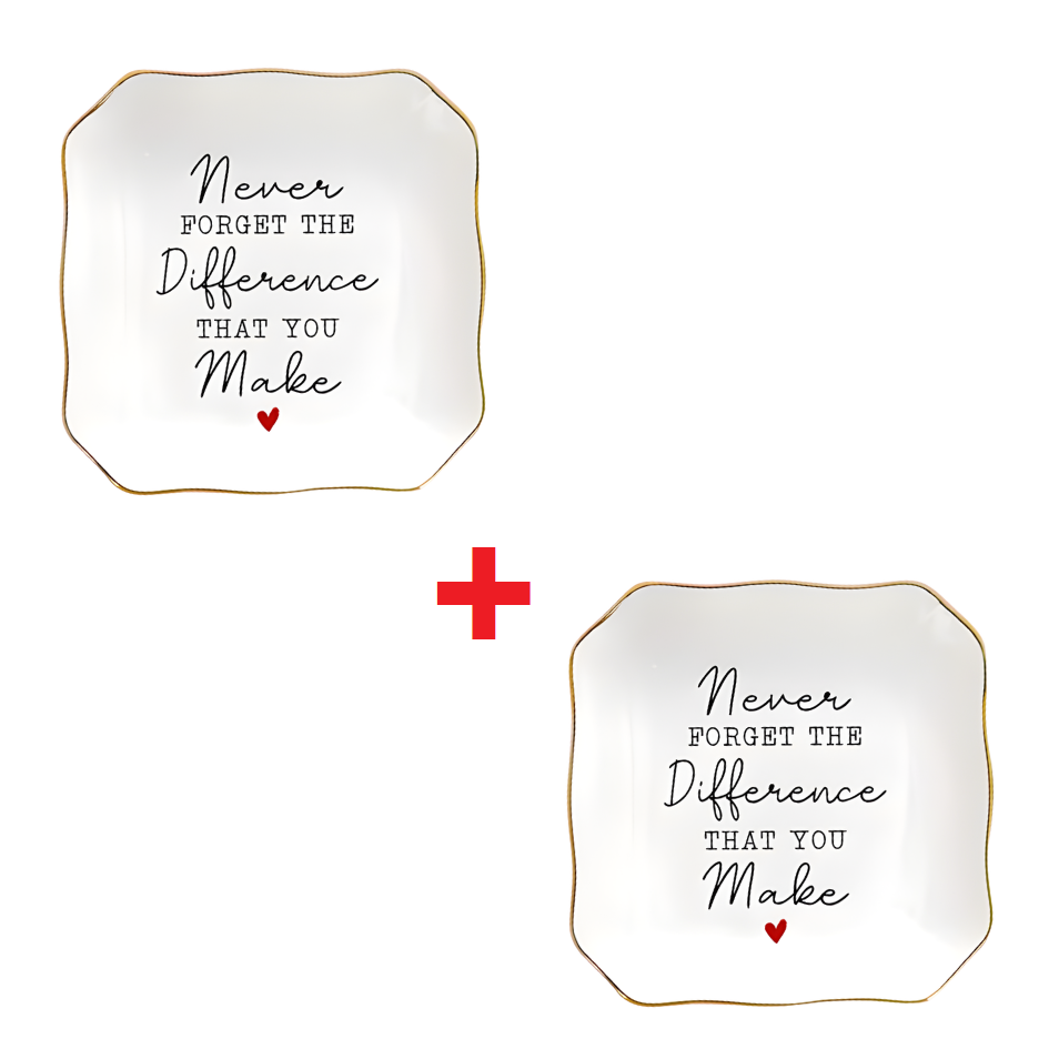 JewelryPlate – Dekorative Keramikschale für Schmuck