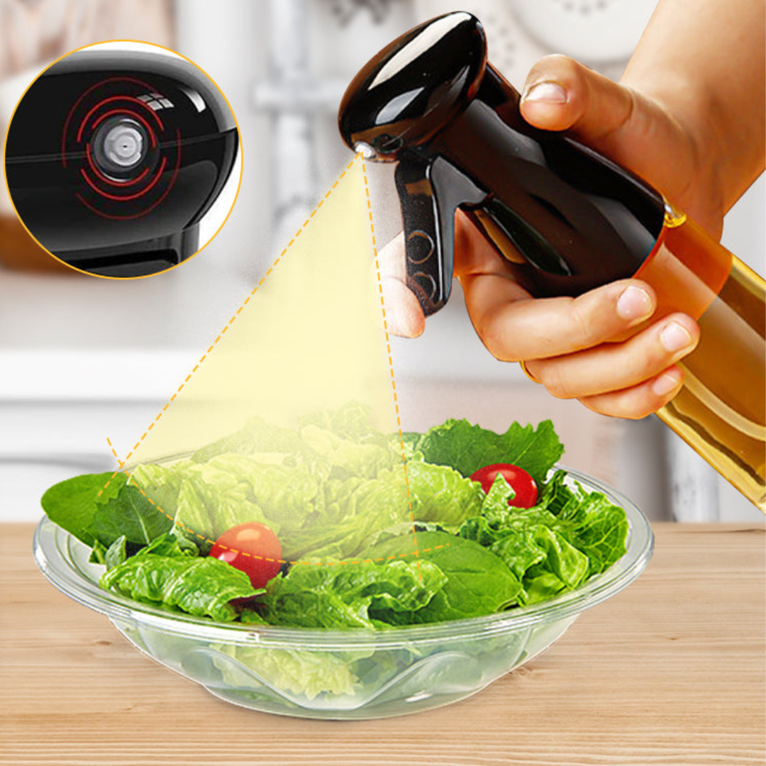 OilSpray Ölsprühflasche Für Kontrolliertes Kochen