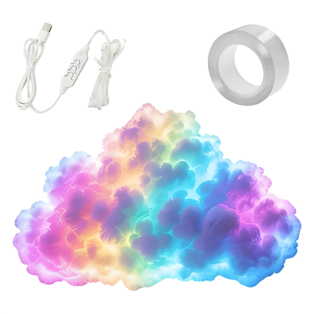 CloudLight LED-Lichterkette Mehrfarbig, Ambiente-Beleuchtung USB