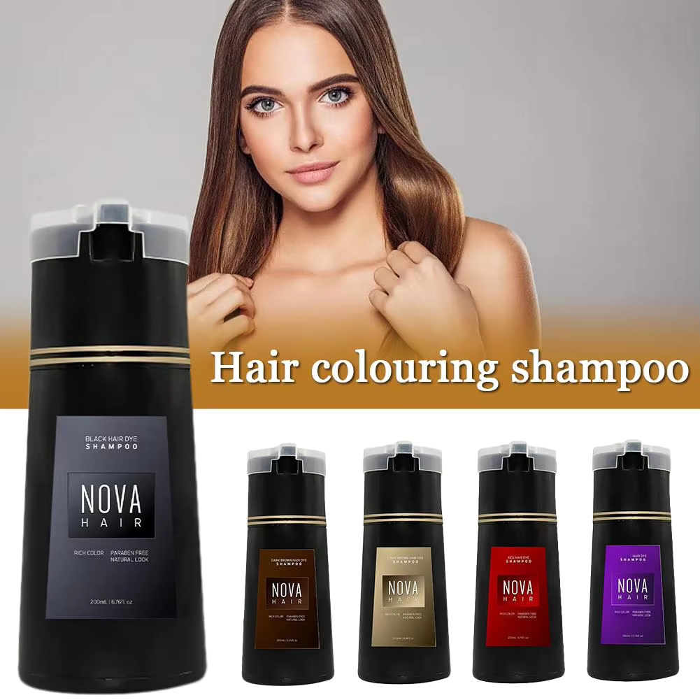 DyeShampoo Farbergebnis nach Anwendung