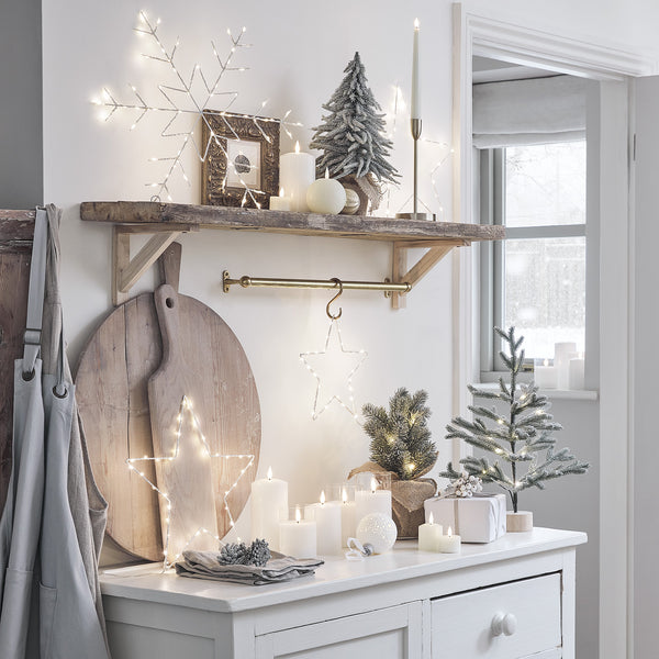LED-Schneeflocke "Osby" – Fensterdeko Weihnachten