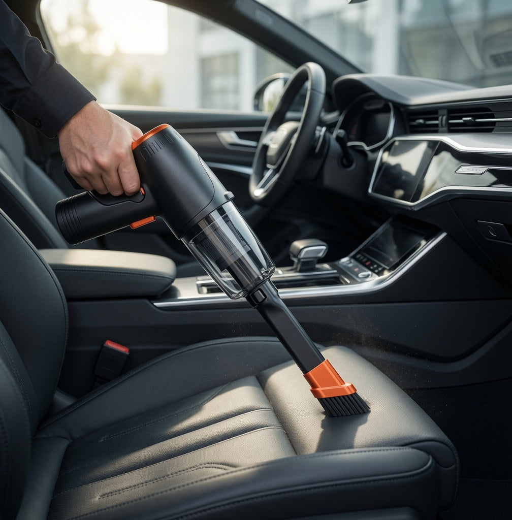 PortableVacuum 3-in-1 Akku Handstaubsauger mit Blas- & Aufblasfunktion