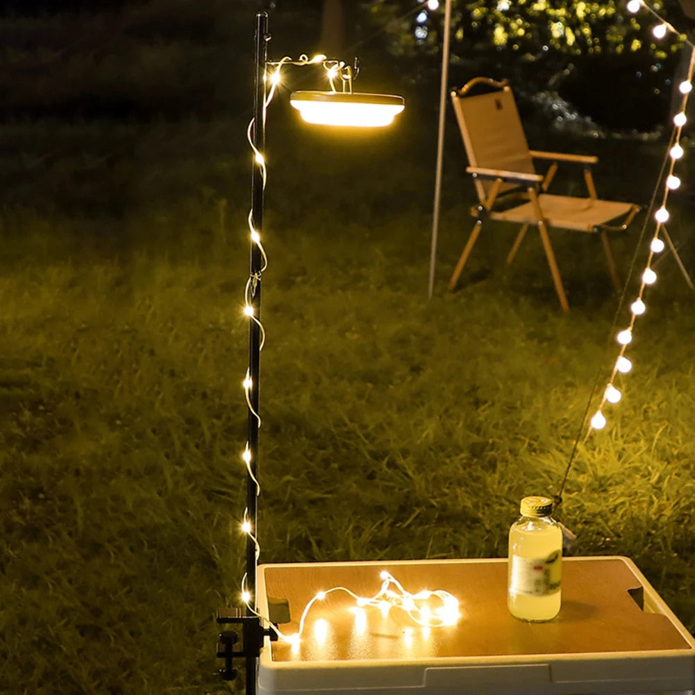 Tragbare LED-Lichterkette Wasserdicht – Wiederaufladbar