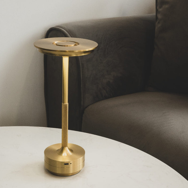 LuxeLamp – Touch-Nachttischlampe mit drei Lichtfarben