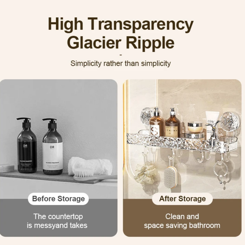 StorageRack Saugnapf-Regal Ohne Bohren