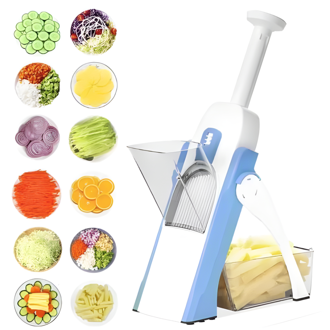 VeggieSlicer Gemüsehobel Multifunktional, Edelstahlklingen