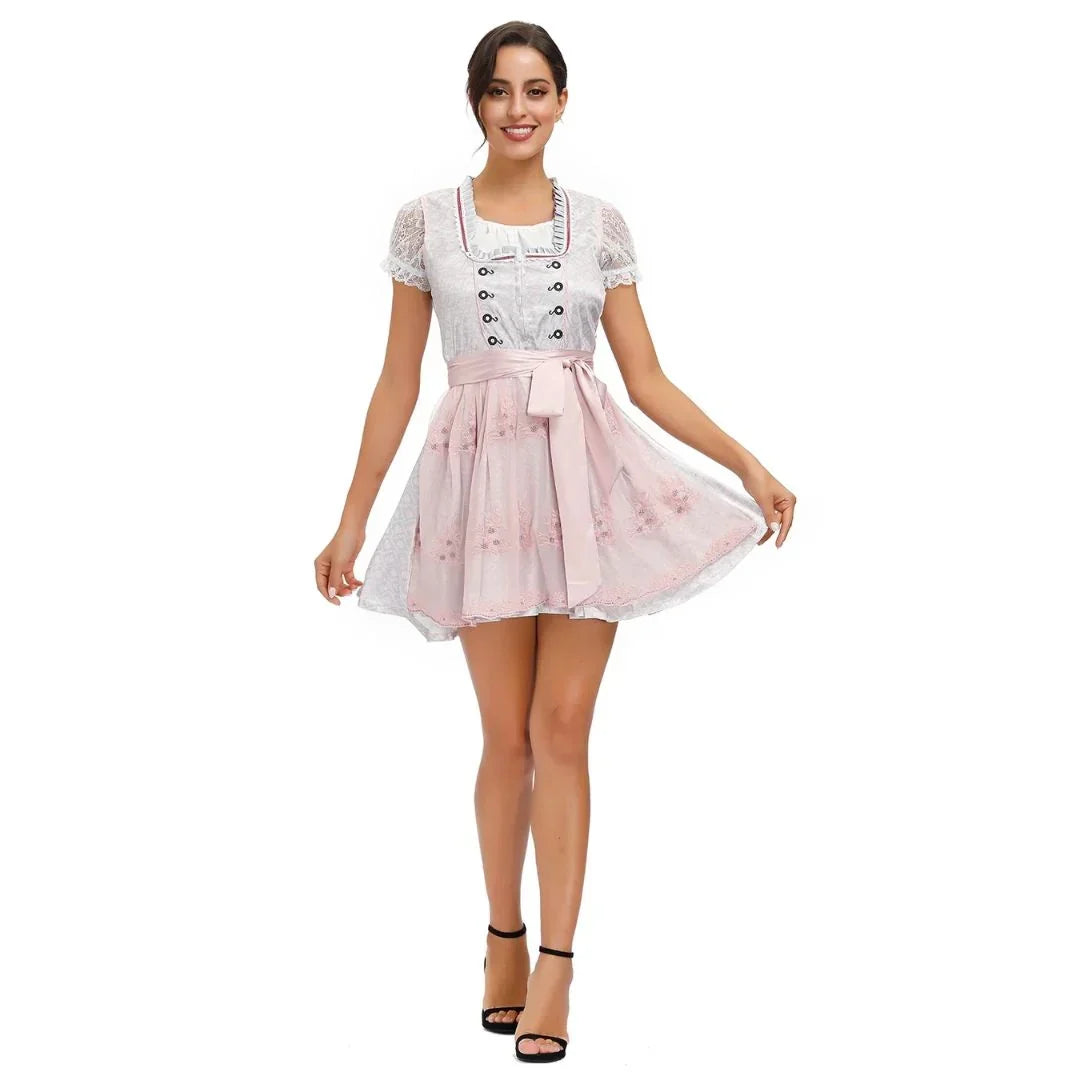 Dirndl Damen Oktoberfest Authentisch Bayerisch