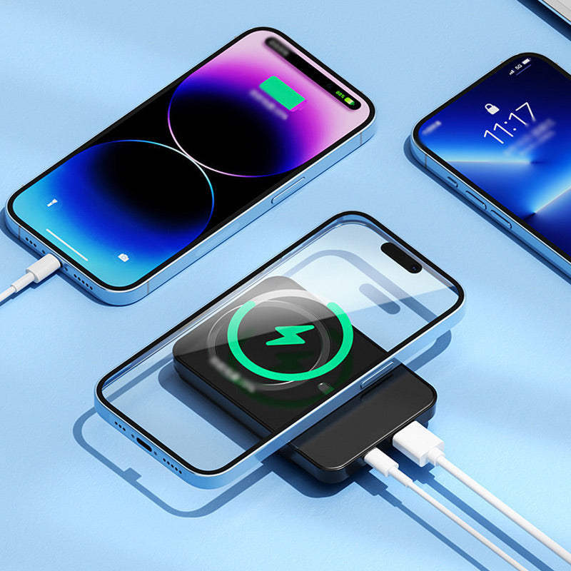 LuxCharge Elite Power Bank Farbe Weiß