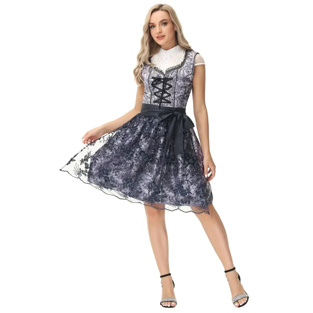 Dirndl Damen Oktoberfest Authentisch Bayerisch