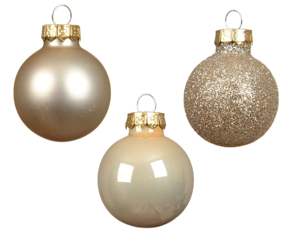 Weihnachtskugeln Perle Sparset – 3 Größen