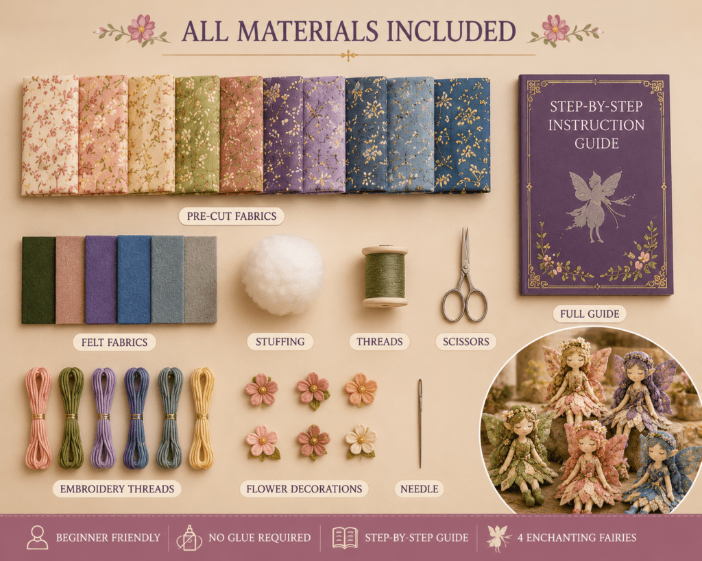 Kletshuts PatchworkFairy Nahaufnahme