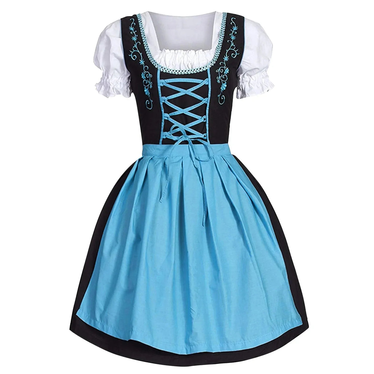 Oktoberfest Kleid Damen Festlich, Trachtenkleid Elegant