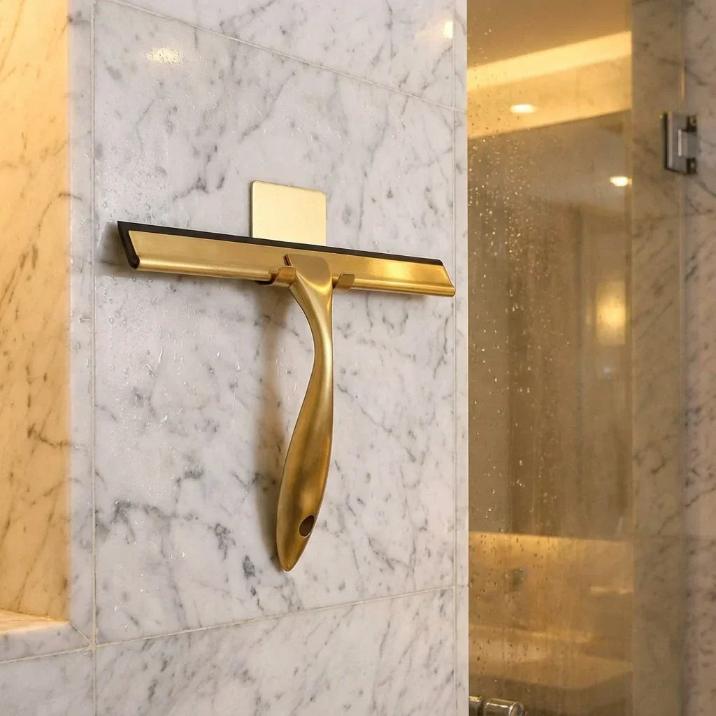 MultiSqueegee Fensterabzieher Edelstahl, Streifenfreie Glasreinigung