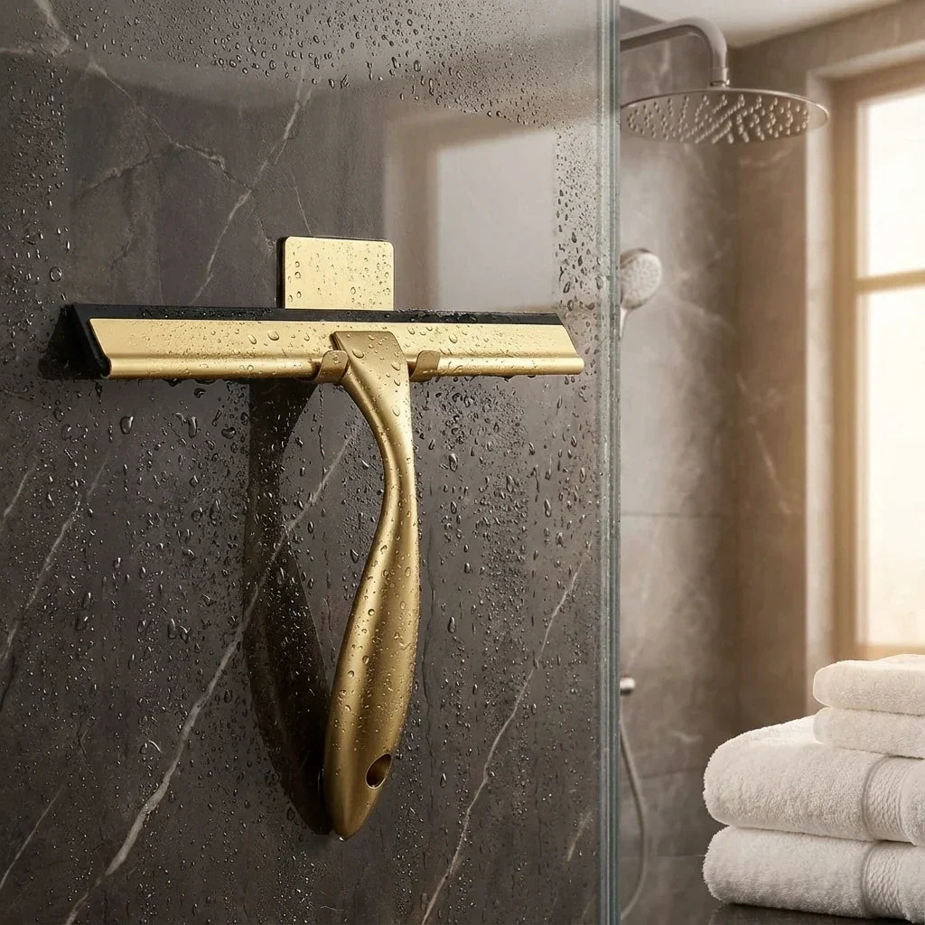 MultiSqueegee Fensterabzieher Edelstahl, Streifenfreie Glasreinigung