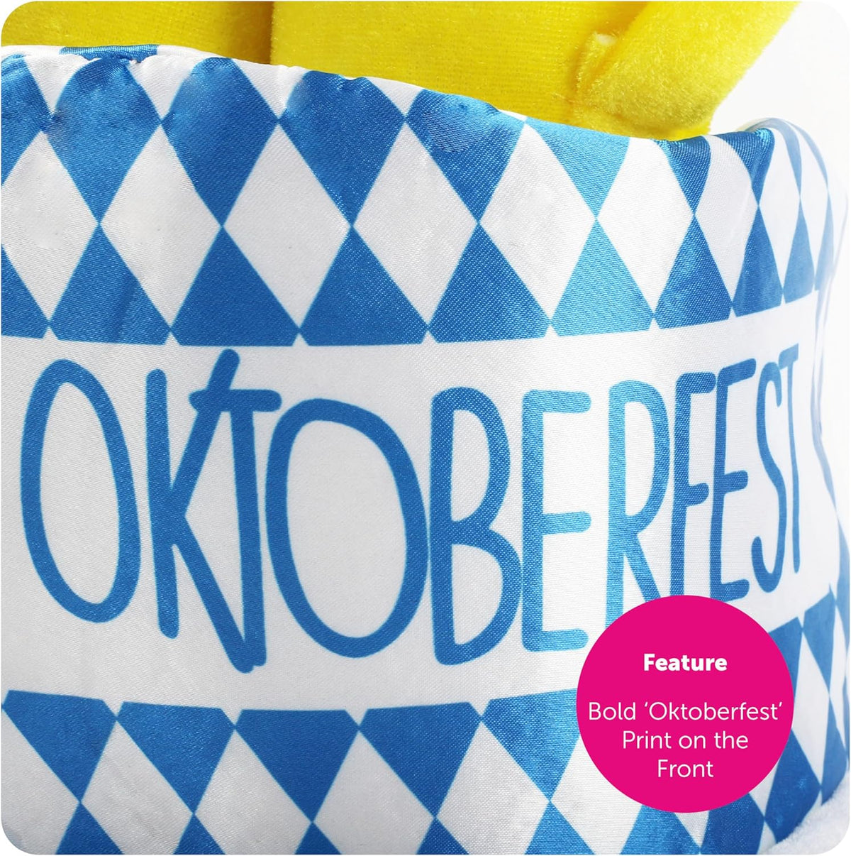 Oktoberfest Hut-Set 5-teilig Mehrfarbig, Trachtenhut Alpenhut Filz