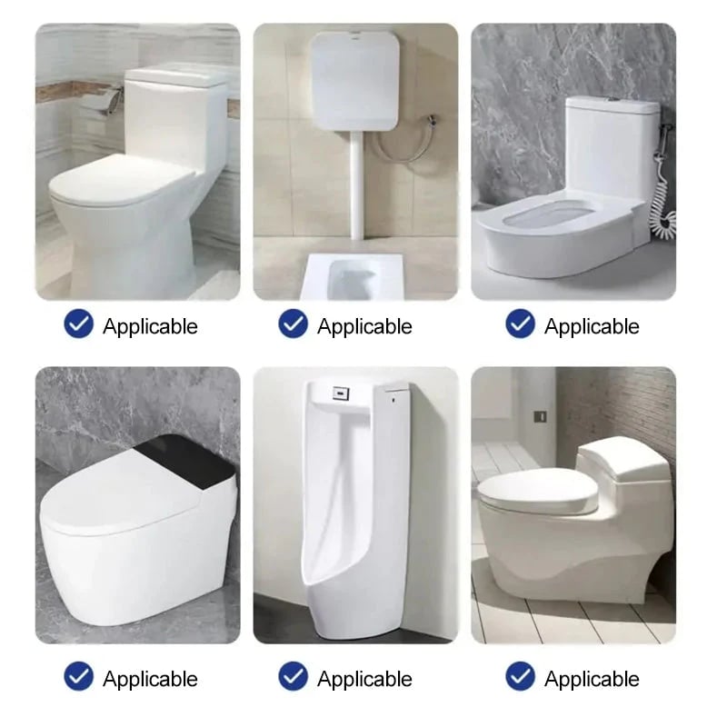 BowlingBubble Blauer Gel-Toilettenreiniger