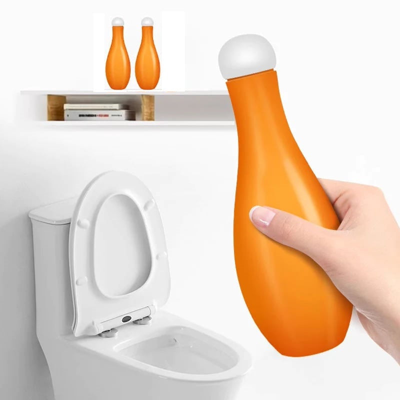 BowlingBubble Blauer Gel-Toilettenreiniger