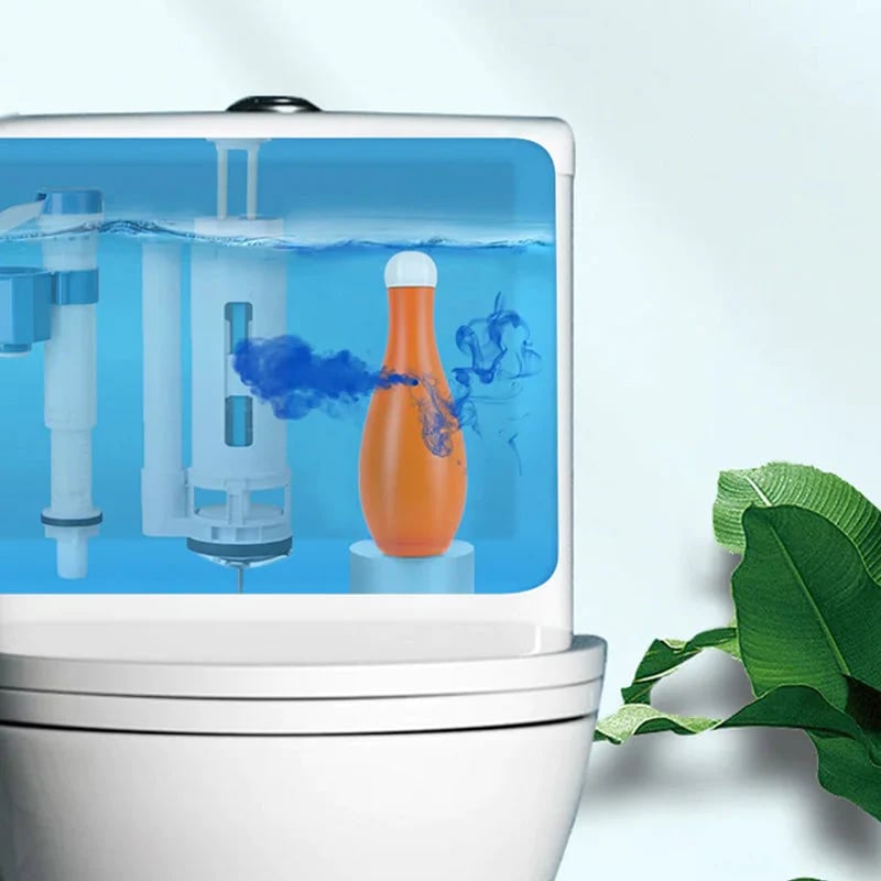 BowlingBubble Blauer Gel-Toilettenreiniger