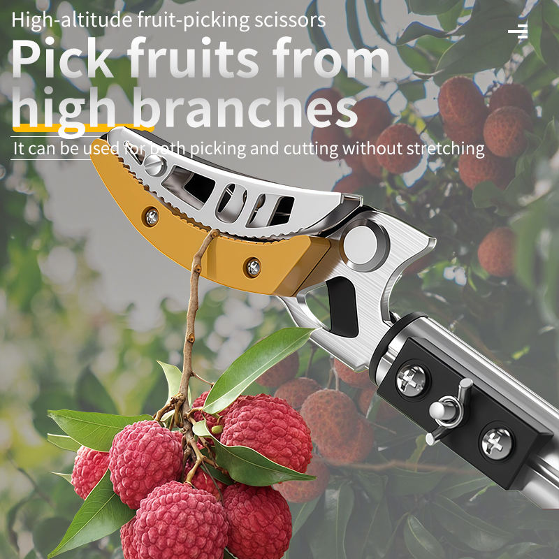 FruitPicker – Obstpflücker mit Verlängerung, Ohne Klettern