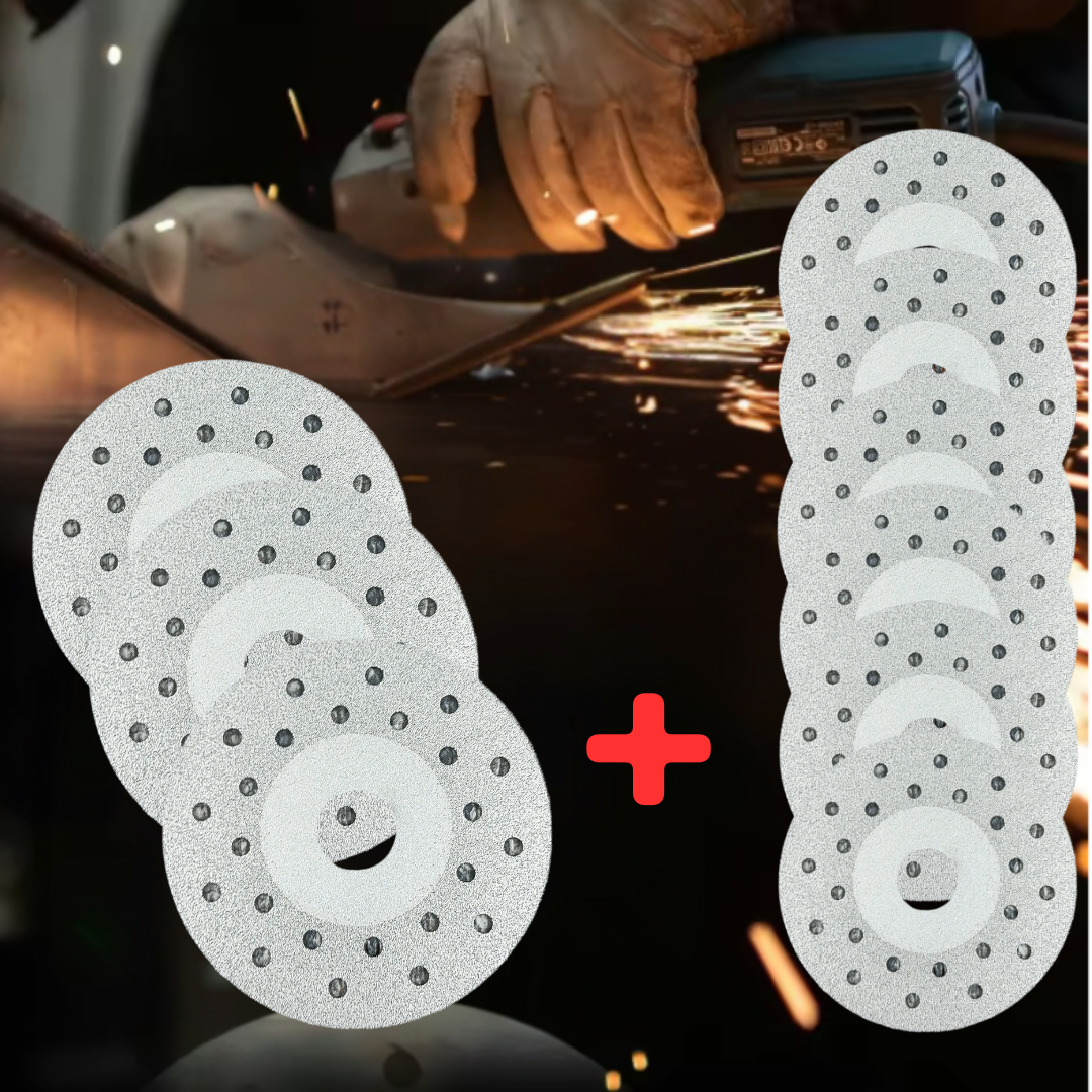 CuttingBlade Trennscheibe, Kanten sauber geschnitten